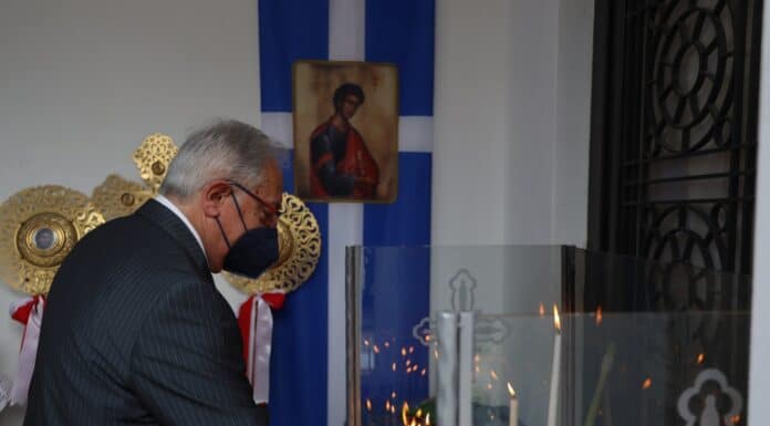 Παρουσία του Δημάρχου Αμαρουσίου Θ. Αμπατζόγλου ο Μεθεόρτιος Εσπερινός του Αγίου Θωμά Αμαρουσίου