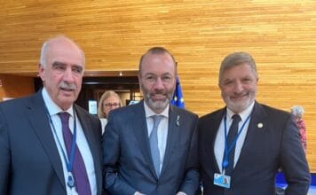 Σειρά συναντήσεων του Γ. Πατούλη στο Στρασβούργο με τον Μάνφρεντ Βέμπερ, τον Ε. Μεϊμαράκη και την Ευρωπαία Επίτροπο Υγείας Σ. Κυριακίδου