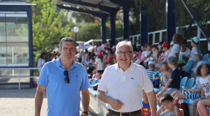 Ο Δήμαρχος Αμαρουσίου Θ. Αμπατζόγλου στην έναρξη του Αθλητικού & Πολιτιστικού Camp 2022 του Δήμου