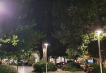 Αντικατάσταση 80 παλαιών φωτιστικών με LED στην Κεντρική Πλατεία Χαλανδρίου Φωτογραφία επαφής