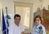Τη διοικήτρια του Αστυνομικού Τμήματος Πεύκης υποδέχθηκε ο Δήμαρχος Τ. Μαυρίδης