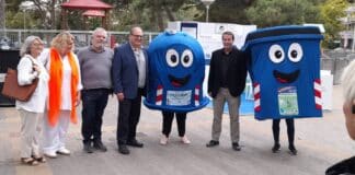 Το σύνθημα «ανακύκλωσε στους μπλε κάδους του Δήμου σου!» ακούστηκε δυνατά στην πλατεία Χαλανδρίου