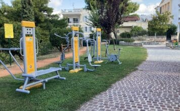 Έξι νέα υπαίθρια γυμναστήρια παρέδωσε στους πολίτες ο Δήμος Πεντέλης