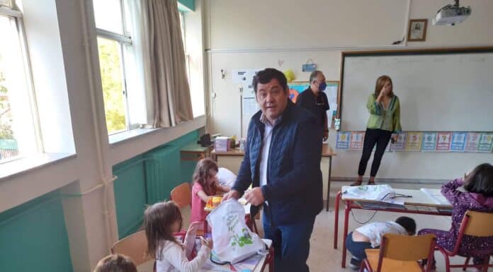Τους μαθητές της πρώτης Δημοτικού καλωσόρισε ο Δήμαρχος Τ. Μαυρίδης
