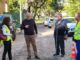 Αυτοψία του Δημάρχου Αμαρουσίου Θεόδωρου Αμπατζόγλου στις εργασίες καθαρισμού φρεατίων απορροής υδάτων