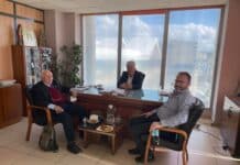 Συνάντηση Δημάρχου Αγίας Παρασκευής με τον Δρ. Κατσικαδέλη