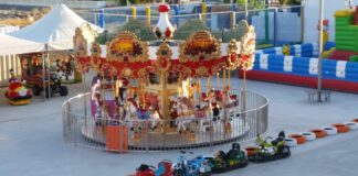 Χριστουγεννιάτικο Πάρκο στην κεντρική πλατεία της Αγίας Παρασκευής