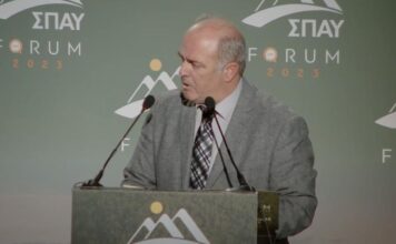 Παρέμβαση του Δημάρχου Διονύσου Γ.Καλαφατέλη στο 2ο Forum του ΣΠΑΥ