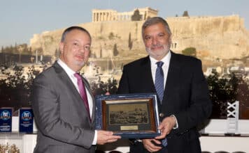 Συνάντηση του Περιφερειάρχη Αττικής με τον Πρέσβη του Ηνωμένου Βασιλείου στην Ελλάδα Mathew Lodge