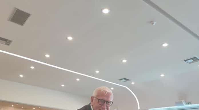 ο Παναγιώτης Ιωάννου και μέλη της παράταξης ΝΕΑ ΔΗΜΙΟΥΡΓΙΑ στην εκδήλωση της Μητρόπολης