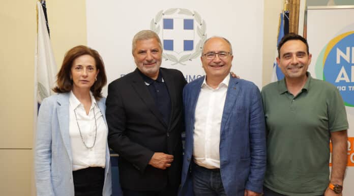 Η διάνοιξη της Λ. Ηρακλείου και η υπογειοποιήση της «Μελίνας Μερκούρη» στο επίκεντρο της συνάντησης του Περιφερειάρχη Αττικής Γ. Πατούλη και του Δημάρχου Ηρακλείου Ν. Μπάμπαλου
