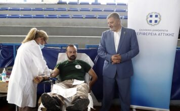 Δήλωση του Περιφερειάρχη Αττικής και Προέδρου του ΙΣΑ Γ. Πατούλη με αφορμή τη σημερινή Παγκόσμια Ημέρα Εθελοντή Αιμοδότη