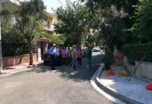 Νεότερη αυτοψία του Δημάρχου Αμαρουσίου Θεόδωρου Αμπατζόγλου σε αντιπλημμυρικά έργα στην πόλη