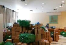 2 φορτηγά 20 τόνων (έκαστο) με είδη πρώτης ανάγκης από τους Μαρουσιώτες για τους κατοίκους του Παλαμά Καρδίτσας