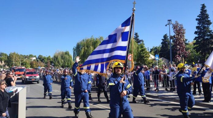 Λαμπρός ο εορτασμός της 28ης Οκτωβρίου στο Δήμο Διονύσου