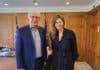 Συνάντηση του Δημάρχου Αμαρουσίου Θ. Αμπατζόγλου με την Υπουργό Κοινωνικής Συνοχής & Οικογένειας Σ. Ζαχαράκη