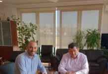 Τον νεοκλεγέντα Δήμαρχο Μάριο Ψυχάλη υποδέχθηκε ο Δήμαρχος