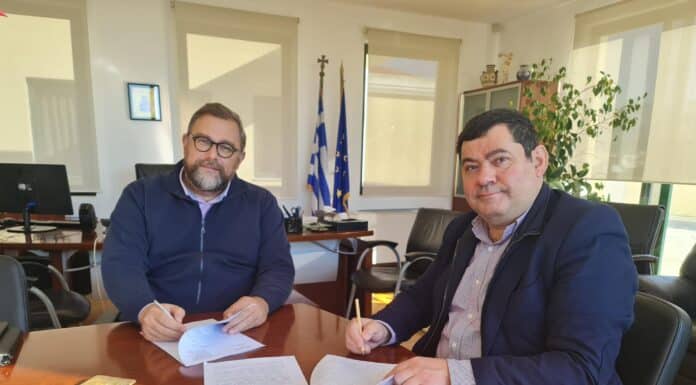Υπογράφηκε η σύμβαση για έργα σε σχολικές μονάδες με χρηματοδότηση από το Πρόγραμμα Τρίτσης