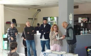 Η Δήμαρχος Πεντέλης-Μελισσίων Νατάσσα Κοσμοπούλου στην πρωτοχρονιάτικη πίτα του ‘Αθλητικού Ομίλου Πεντελικού’