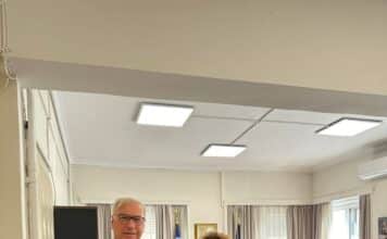 Συνάντηση της Δήμαρχου Πεντέλης με τον Γενικό Γραμματέα Εσωτερικών & Οργάνωσης του Υπουργείου Εσωτερικών Μιχάλη Σταυριανουδάκη