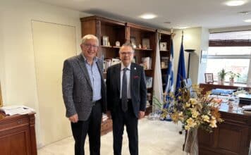 Με τον Αντιπεριφερειάρχη Υγείας Θάνο Ασκητή συναντήθηκε ο Θεόδωρος Αμπατζόγλου