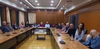 Παρών στην πρώτη συνεδρίαση του νεοσύστατου ΔΣ της Κινηματογραφικής Λέσχης Πεύκης ο δήμαρχος Λυκόβρυσης – Πεύκης, Μάριος Ψυχάλης