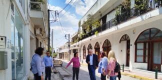 Σε εξέλιξη το μεγάλο έργο ανακατασκευής και συντήρησης οδών του Αμαρουσίου – Αυτοψία του Δημάρχου Θ. Αμπατζόγλου