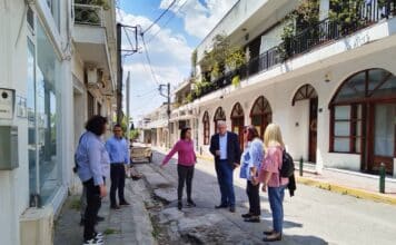 Σε εξέλιξη το μεγάλο έργο ανακατασκευής και συντήρησης οδών του Αμαρουσίου – Αυτοψία του Δημάρχου Θ. Αμπατζόγλου