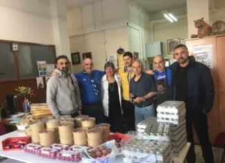 Δράση προσφοράς στο Κοινωνικό Παντοπωλείο από την Επιτροπή Κοινωνικής Συμπαράστασης του 3ου Συστήματος Αεροπροσκόπων Αμαρουσίου