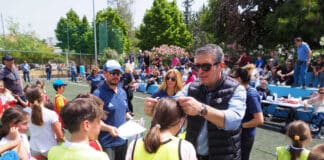 Με τα αθλήματα στίβου παιδιών υπό μορφή παιχνιδιού ξεκίνησαν οι εκδηλώσεις των Αθλητικών Τμημάτων του Δήμου Αμαρουσίου