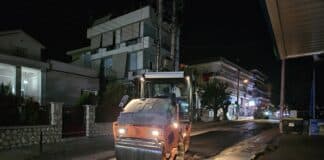 Ασφαλτοστρώσεις στην λεωφόρο Ηρακλείου κατά μήκος του Δήμου Ηρακλείου Αττικής