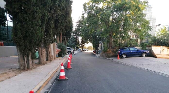 Σε εξέλιξη ο νέος κύκλος ασφαλτοστρώσεων στο Μαρούσι Σε εξέλιξη ο νέος κύκλος ασφαλτοστρώσεων στο Μαρούσι