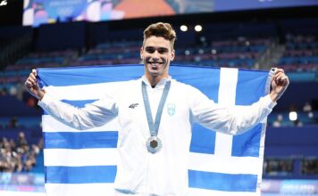 Συγκίνηση και υπερηφάνια για το ασημένιο μετάλλιο του Απόστολου Χρήστου