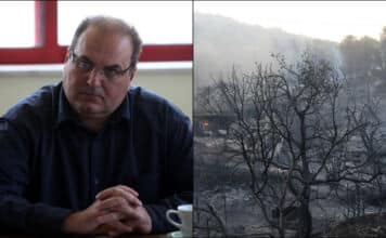 Η τοποθέτηση Ρούσσου στην χθεσινή ευρεία σύσκεψη για την φωτιά στην Πεντέλη