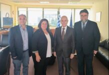 Συνάντηση της Δημάρχου Διονύσου Κ. Μαϊχόσογλου με τον Υφυπουργό ΥΠΕΝ Ν. Ταγαρά