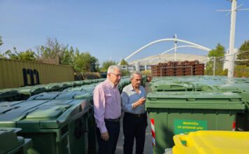 Συνεχίζεται η προμήθεια των 1.830 νέων κάδων Απορριμμάτων και Ανακύκλωσης – Παρελήφθησαν 732 κάδοι ανακύκλωσης