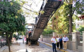 Σε εξέλιξη το μεγάλο έργο “Ανακατασκευής και Συντήρησης Οδών” στο Δήμο Αμαρουσίου