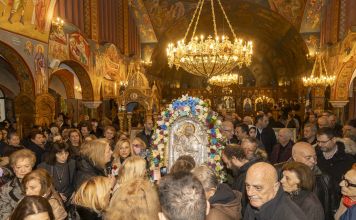 Με κατάνυξη και πλήθος πιστών ο εορτασμός του Ι.Ν. Αγίου Νικολάου στο Μαρούσι