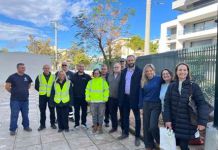 Πρασίνισε το προαύλιο στο 1ο Γυμνάσιο Βριλησσίων