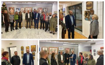 Με επιτυχία ολοκληρώθηκε η Έκθεση Εικαστικών Τεχνών της Ομάδας Καλλιτεχνικής Έκφρασης Λυκόβρυσης-Πεύκης