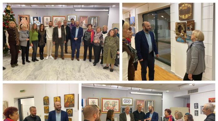 Με επιτυχία ολοκληρώθηκε η Έκθεση Εικαστικών Τεχνών της Ομάδας Καλλιτεχνικής Έκφρασης Λυκόβρυσης-Πεύκης