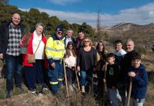 Ενεργή παρουσία του Δήμου Πεντέλης στην Εθελοντική Δενδροφύτευση του ΣΠΑΠ και του «Όλοι Μαζί Μπορούμε» για το Πεντελικό