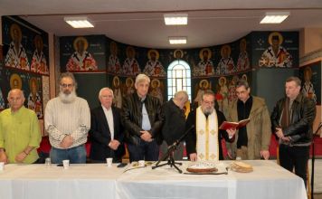 Στην κοπή της βασιλόπιτας του Εξωραϊστικού & Πολιτιστικού Συλλόγου Αγ. Φιλοθέης Αμαρουσίου «Ο Άγιος Γεώργιος» εκπροσωπήθηκε ο Δήμος Αμαρουσίου