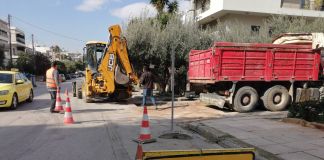 Ξεκίνησε το σημαντικό έργο ενίσχυσης της αντιπλημμυρικής προστασίας της περιοχής Αγίας Φιλοθέης Αμαρουσίου