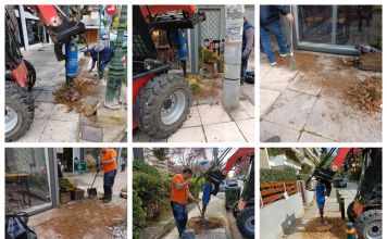 Απομάκρυνση Ξερών Κορμών από τα Πεζοδρόμια του Δήμου Λυκόβρυσης – Πεύκης