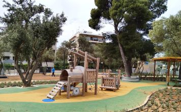 Στην τελική ευθεία το έργο κατασκευής της πρότυπης Παιδικής Χαράς του Αμαλιείου και των πέριξ οδών – Αυτοψία του Δημάρχου Αμαρουσίου Θ. Αμπατζόγλου