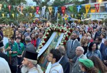 Με λαμπρότητα ο εορτασμός της Αναλήψεως του Κυρίου στα Βριλήσσια