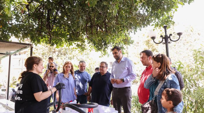 Ο Υφυπουργός παρά τω Πρωθυπουργώ και Κυβερνητικός Εκπρόσωπος Παύλος Μαρινάκης σε εκδηλώσεις στο Βόρειο Τομέα