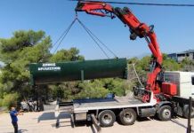 Τρεις νέες δεξαμενές πυρόσβεσης τοποθετήθηκαν περιμετρικά του δάσους Αγ. Θεοκλήτου στα Άνω Βριλήσσια