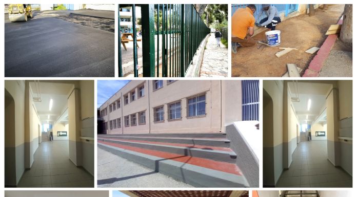 Με εντατικούς ρυθμούς εξελίσσονται οι θερινές εργασίες συντήρησης και αναβάθμισης στα Σχολεία του Αμαρουσίου